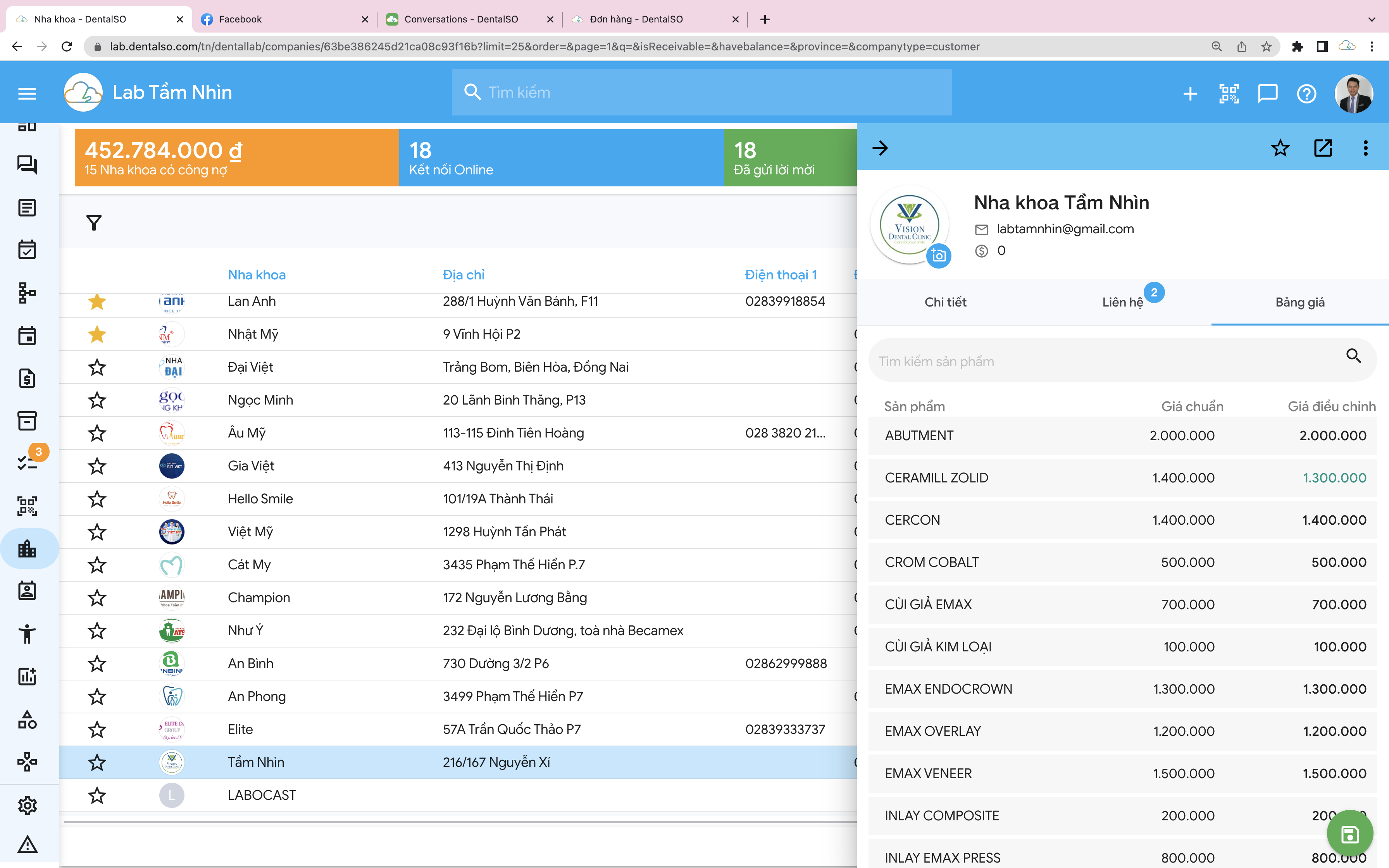 Flexible Pricing Policy - Dental Lab Management Software