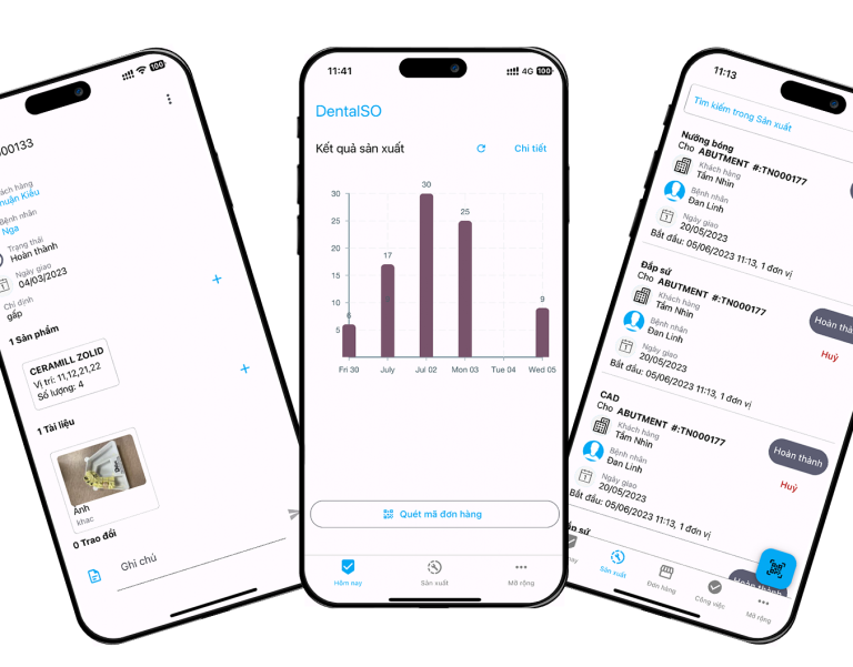 Hướng dẫn đổi mật khẩu tài khoản trên ứng dụng DentalSO